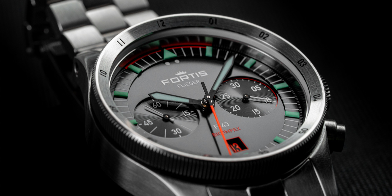新生フリーガーF-43バイコンパックス | スイス製腕時計フォルティス